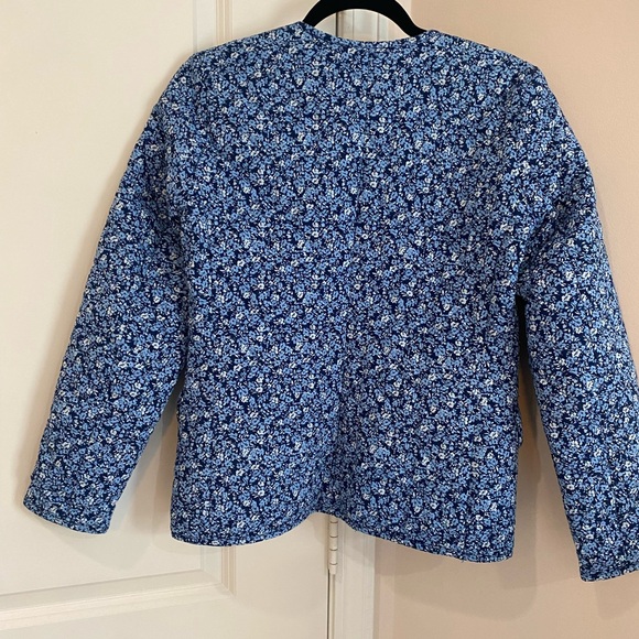 J. Crew quilted jacket.  Mint size 00 - Picture 3 of 6